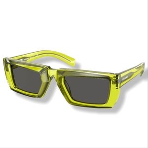 NWOT Prada Apple Green Sunglasses PR 10YSF 01X1I0 56